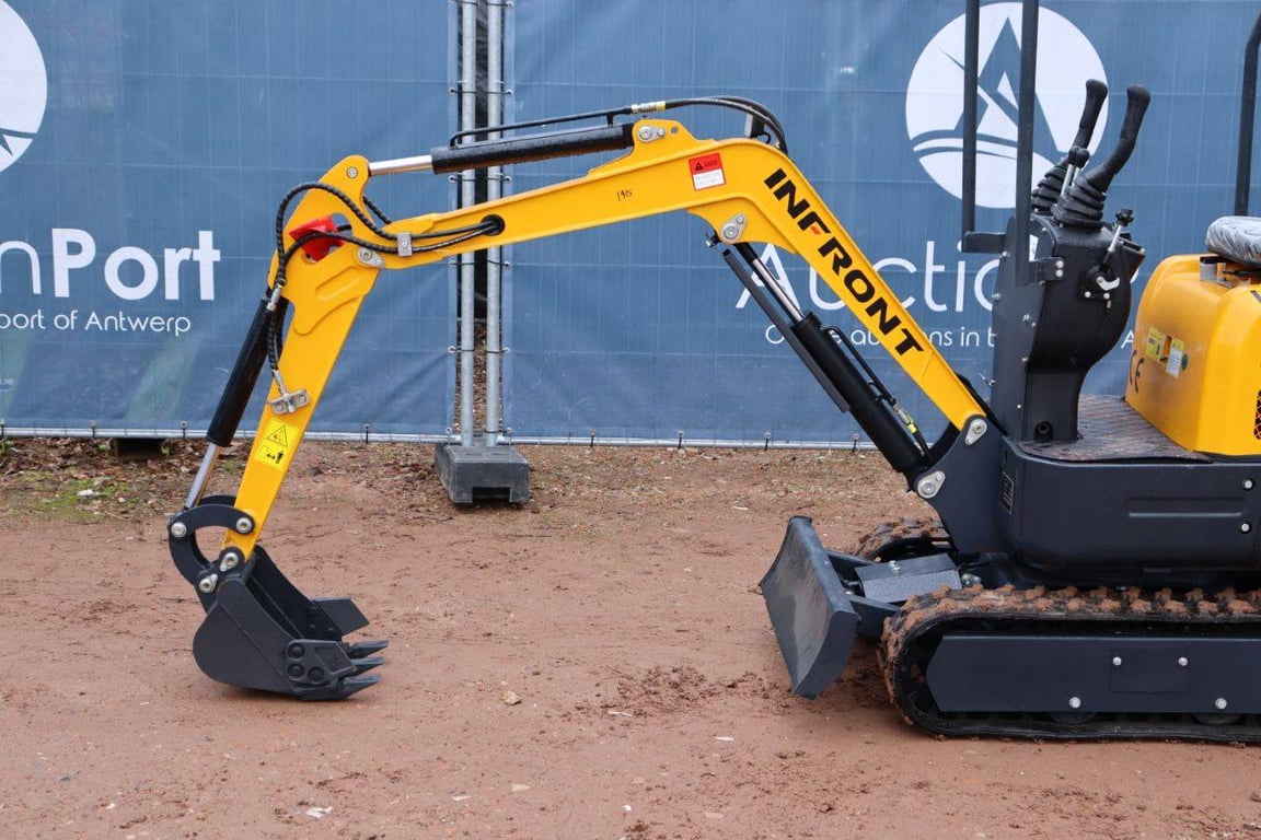Mini Excavator Infront YFE10 Diesel 7kW 2025 New 2025 Infront YFE10 2025 0 image 10