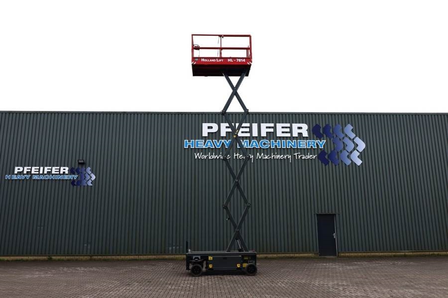 Holland Lift Ecostar HL-7814 Electric, 10m Working Height, 450k 2015 HOLLAND LIFT - Ecostar HL-7814 - 63504 Holland lift E...