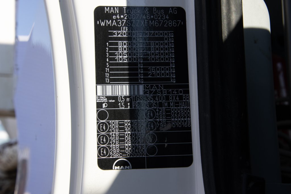 MAN TGS 35.400+PUMI+BOOMIXZ424 2015 E57390 TGS 35.400+PUMI+BOOMIXZ424 2015 1 image 15