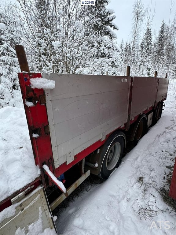 Tyllis jumbo semi-trailer with HMF crane 2010 22145 Tyllis jumbo semi-trailer with HMF crane 2010 1 image 8