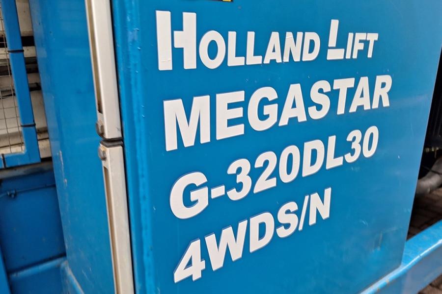 Holland Lift Megastar G320DL30 4WDS/N Diesel, 4x4x4 Drive, 34m 2008 HOLLAND LIFT - Megastar G320DL30 4WDS/N - 90376 Hollan...