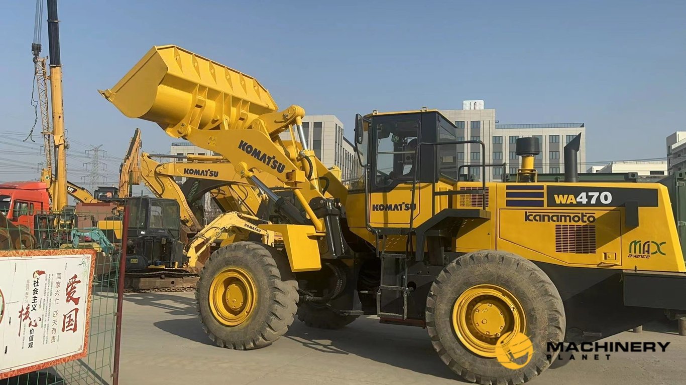 WA470-3 Komatsu good price hot sale made in japan Original WA470-3 2018 1 Wheel Loaders image 8