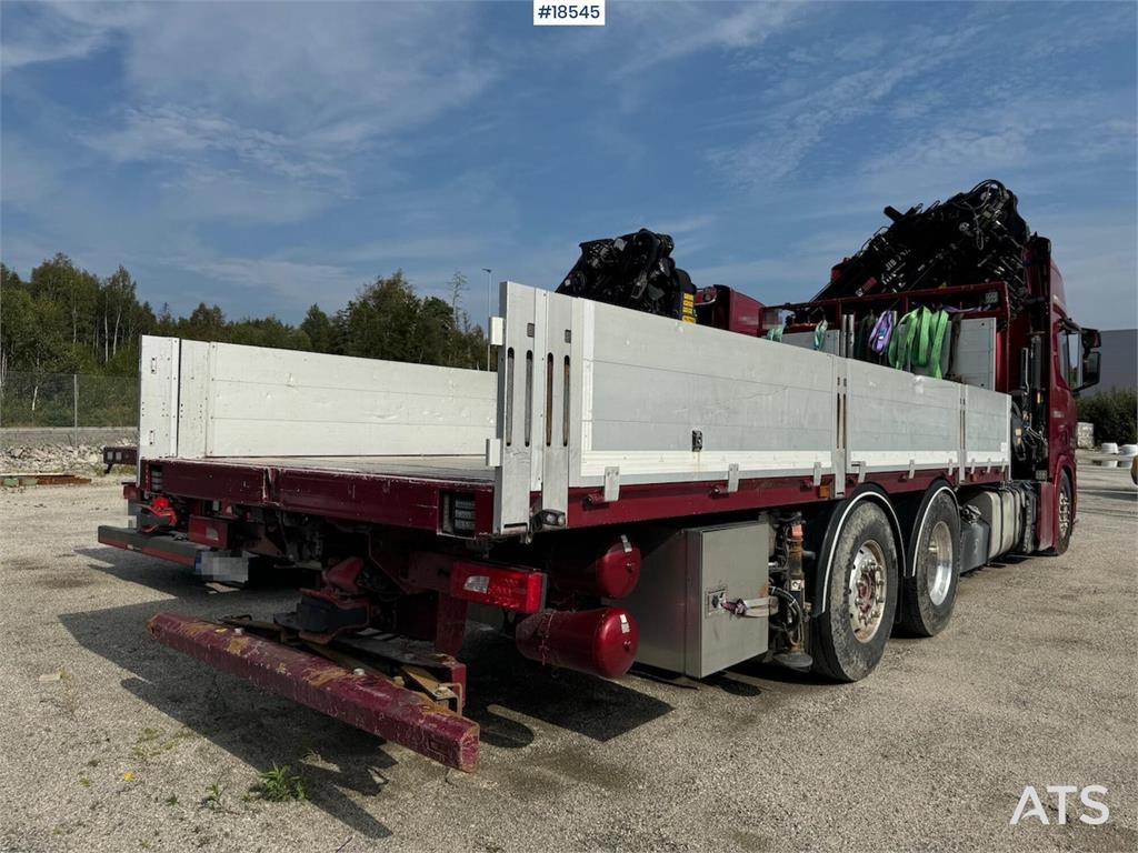 Scania R500 6x2 crane truck w/ 47 t/m Hiab crane with jib 2019 18545 R500 6x2 crane truck w/ 47 t/m Hiab crane with jib 20...