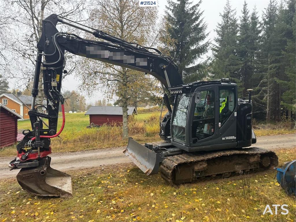 Kobelco SK140SRLC Tracked excavator w/ Machine control, ti 2023 21524 SK140SRLC Tracked excavator w/ Machine control, ti 2...