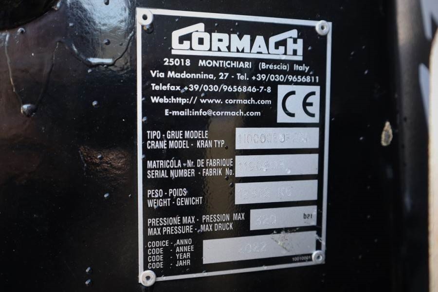 Cormach R540 B8X2 Scania 110000-E8F206 A.S.C, Diesel, Eur 2023 CORMACH - R540 B8X2 - 30046 Cormach R540 B8X2 Scania 110000...