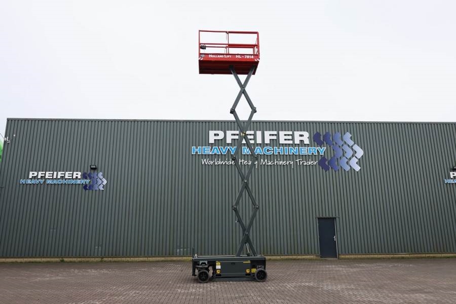Holland Lift Ecostar HL-7814 Electric, 10m Working Height, 450k 2011 HOLLAND LIFT - Ecostar HL-7814 - 63503 Holland lift E...