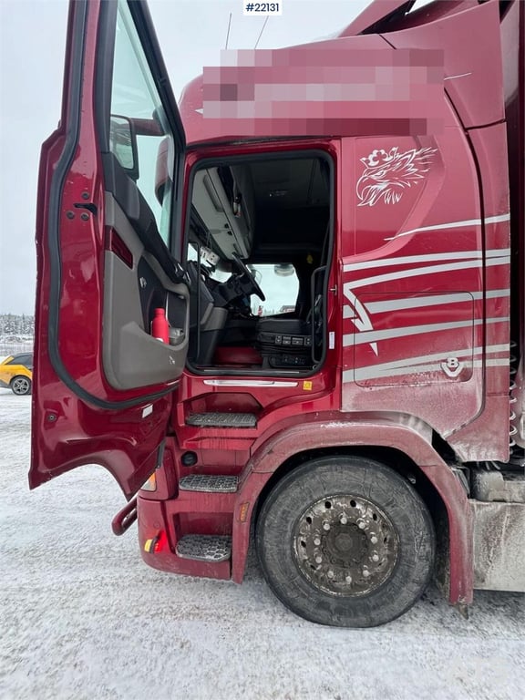 Scania 580 Next Gen 6x2 chassis. Delivered with new EU ap 2018 22131 580 Next Gen 6x2 chassis. Delivered with new EU ap 20...