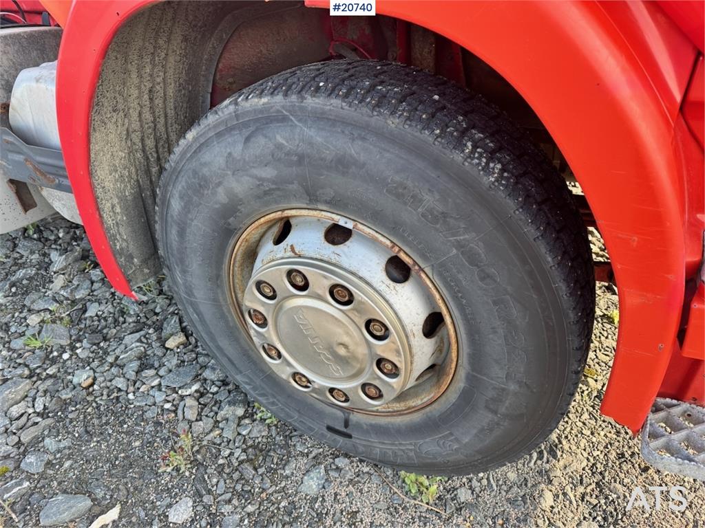 Scania R124 Hook truck. Partial Rep. object. 1997 20740 R124 Hook truck. Partial Rep. object. 1997 1 image 9