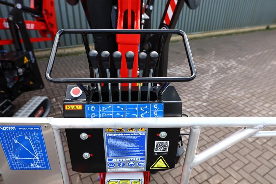 Platform Basket Spider 18.90 PRO CE Declaration, Valid inspection, 2025 PLATFORM BAS - Spider 18.90 PRO - 63535 Basket Spi...