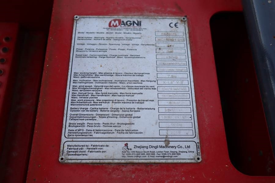 Magni ES0807E Available Directly From Stock, Electric, 7 2019 MAGNI - ES0807E - 60233 MAGNI ES0807E Available Directly Fro...