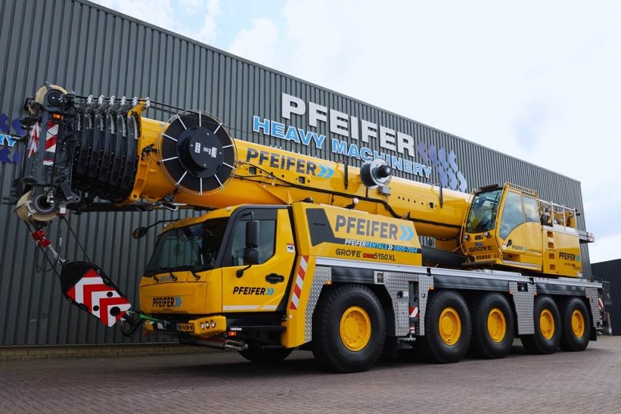 Grove GMK5150XL Available For Rent, Dutch Registration, 2025 GROVE - GMK5150XL - 63876 GMK5150XL Available For Rent, Dutch...