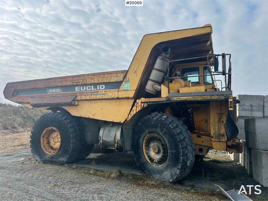 Euclid R60 Dump Truck Rep. object 1998 20069 R60 Dump Truck Rep. object 1998 1 image 2
