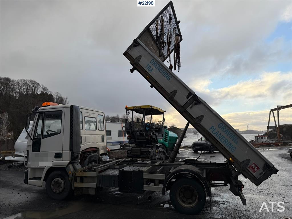 Iveco 90E18 4x2 tipping truck with 3-way tipping 2004 22198 90E18 4x2 tipping truck with 3-way tipping 2004 1 Tipper truck...