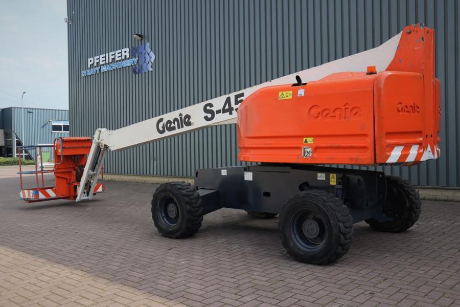 Genie S45 Valid inspection, Diesel, 4x4 Drive, 15.72 m W 2011 GENIE - S45 - 62178 S45 Valid inspection, Diesel, 4x4 Drive,...