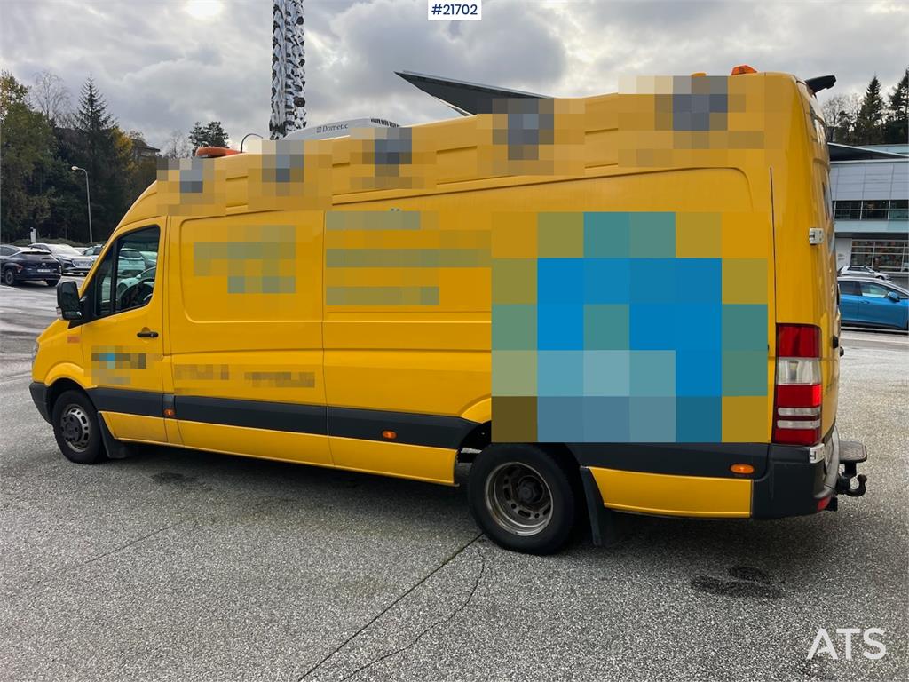 Mercedes-Benz Sprinter 519 cdi Rørinspeksjonsbil 2010 21702 Sprinter 519 cdi Rørinspeksjonsbil 2010 1 Closed vans image 15