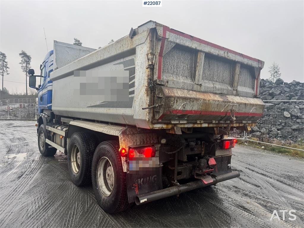 Scania R560 6x4 tipper truck, snow plough equipped, with 2013 22087 R560 6x4 tipper truck, snow plough equipped, with 2013...