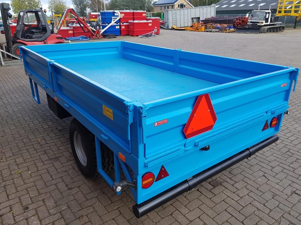 Bakkenwagen RDW gekeurd 2025 7640 Bakkenwagen RDW gekeurd 2025 0 Flatbed open trailers image 7