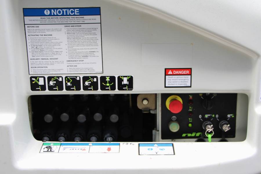 Niftylift HR28 HYBRIDE Valid inspection, *Guarantee! Hybrid, 2014 NIFTYLIFT - HR28 HYBRIDE - 60253 Niftylift HR28 HYBRIDE ...