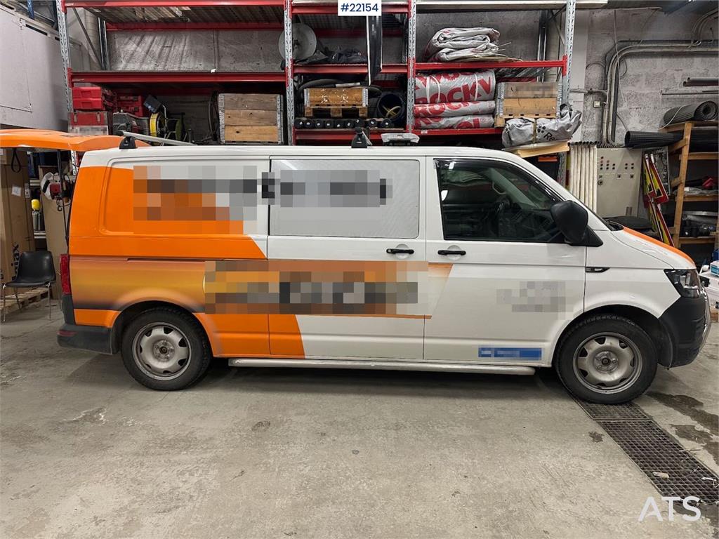 Volkswagen Transporter pipe inspection truck w/ Rico equipmen 2019 22154 Volkswagen Transporter pipe inspection truck w/ R...