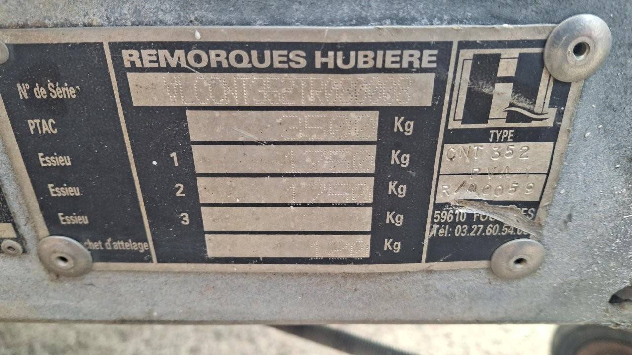 Machine transporter Hubiere CNT 352 Hubiere CNT 352 1 image 5