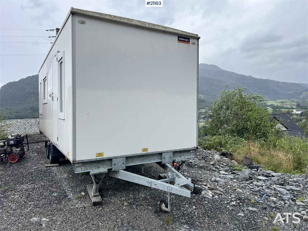 Scanvogn Residential Barracks w/ 2 bedrooms, shower, toilet 2017 21163 Scanvogn Residential Barracks w/ 2 bedrooms, shower...