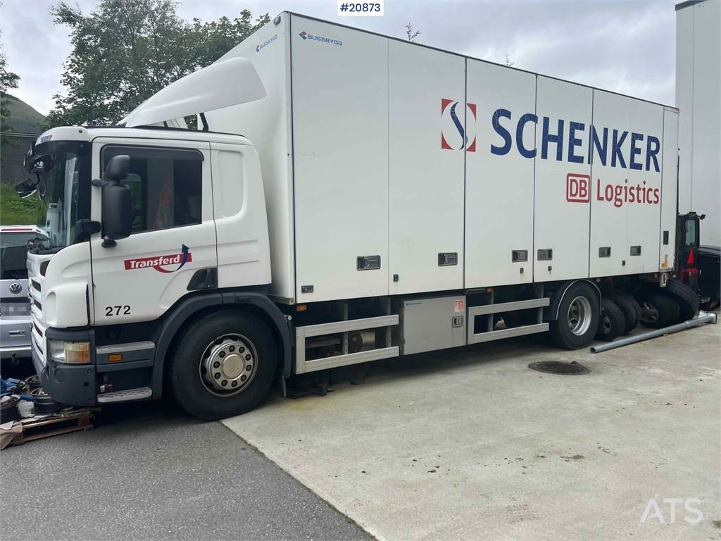 Scania P270 4x2 box truck w/ full side opening Repair obj 2006 20873 P270 4x2 box truck w/ full side opening Repair obj 20...