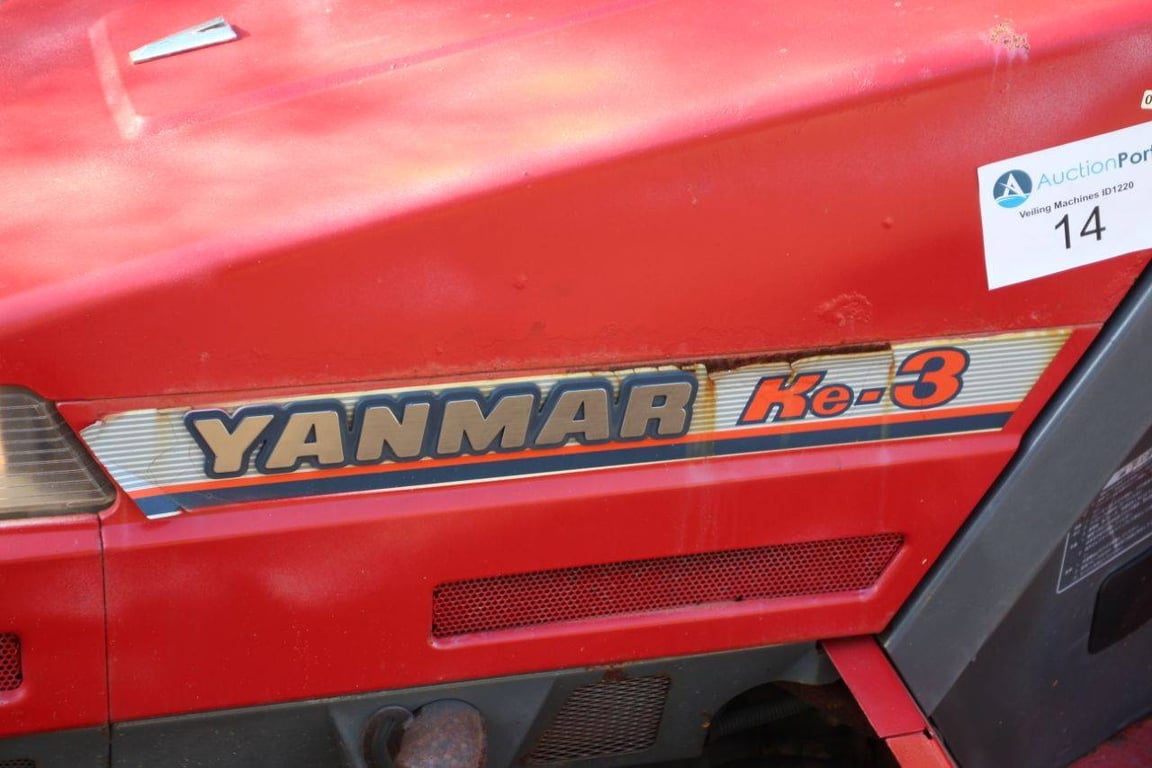 Minitractor Yanmar KE-3 Diesel 13pk KE-3 1 image 12