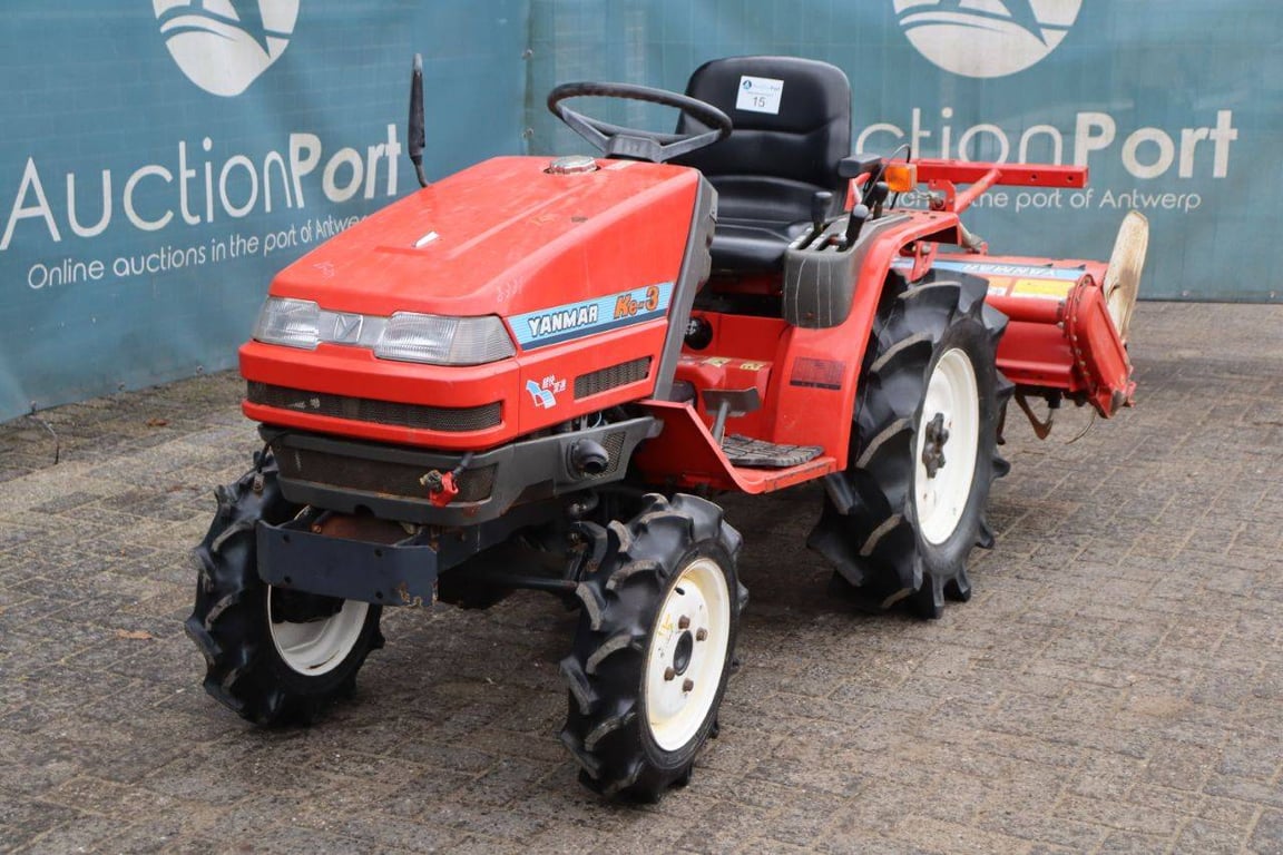 Mini tractor Yanmar Ke-3 Diesel 13.5hp with cultivator Ke-3 1 Tractor Units image 9