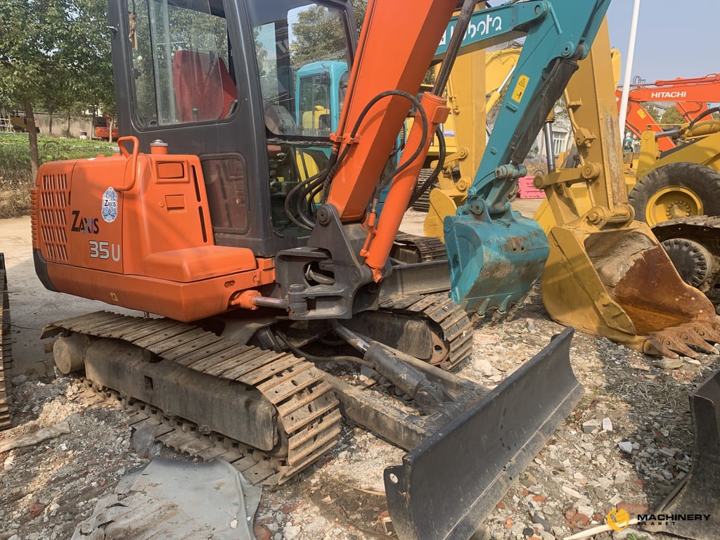 Hitachi ZX35U Mini Crawler Excavator GOOD CONDITION ZX35U 2021 1 Crawler Excavators image 4