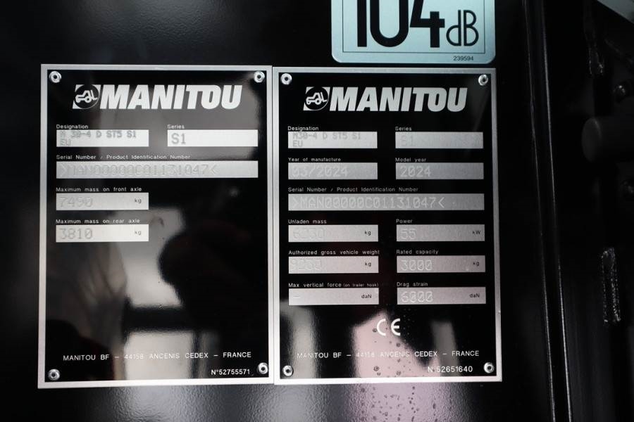 Manitou M30-4 Valid inspection, *Guarantee! Diesel, 4x4 Dr 2024 MANITOU - M30-4 - 62942 M30-4 Valid inspection, *Guarantee...
