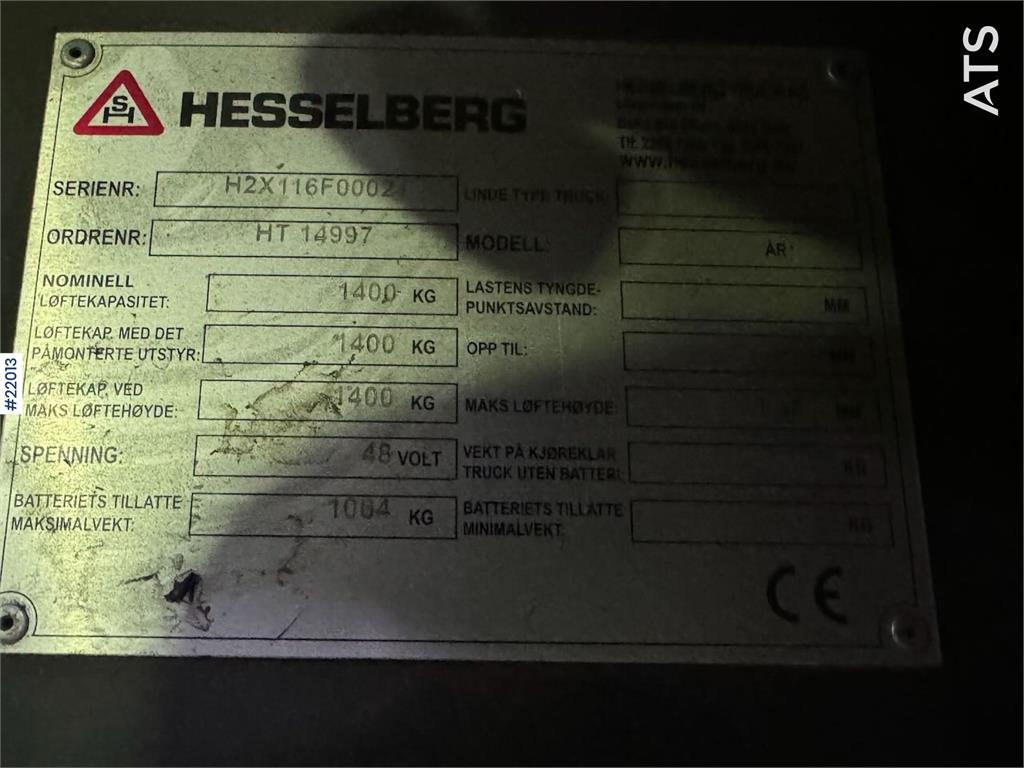 Linde R14X-03 Reach Truck 2015 22013 R14X-03 Reach Truck 2015 1 Forklift image 30