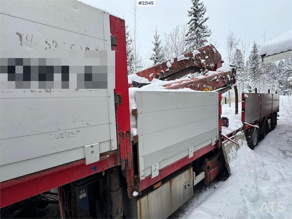 Tyllis jumbo semi-trailer with HMF crane 2010 22145 Tyllis jumbo semi-trailer with HMF crane 2010 1 image 3