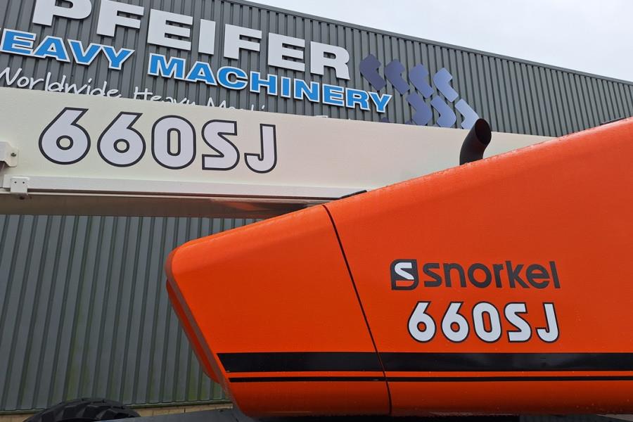 Snorkel 660SJ Valid Inspection, *Guarantee! CE, Diesel, 4x 2025 SNORKEL - 660SJ - 63957 660SJ Valid Inspection, *Guarantee...