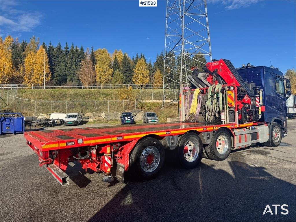 Volvo FH540 Combi truck w/ 54 t/m Fassi crane w/ Jib and 2022 21593 FH540 Combi truck w/ 54 t/m Fassi crane w/ Jib and 202...