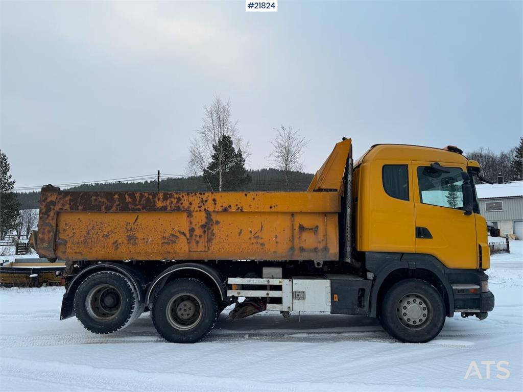 Scania R500 Tipper Truck, Snow Plow Equipped, with Underb 2005 21824 R500 Tipper Truck, Snow Plow Equipped, with Underb 20...