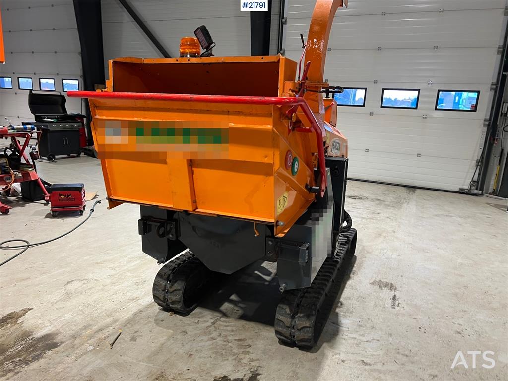 Jensen A540 spider wood chipper w/hydraulic raise and low 2017 21791 Jensen A540 spider wood chipper w/hydraulic raise and...
