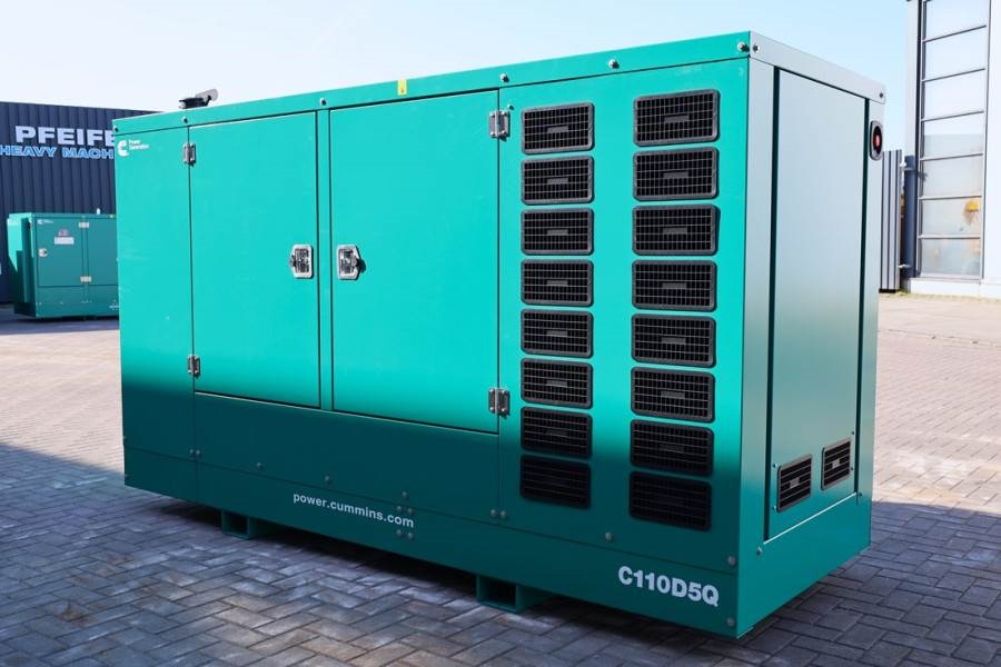 Cummins C110D5Q Declaration of Conformity, Diesel, 110kVA, 2025 CUMMINS - C110D5Q - 63431 C110D5Q Declaration of Conformit...