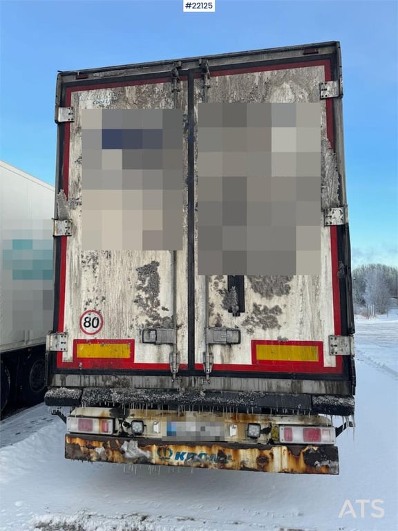 Krone box semi-trailer with Thermo King unit 2015 22125 box semi-trailer with Thermo King unit 2015 1 Refrigerated semi tr...