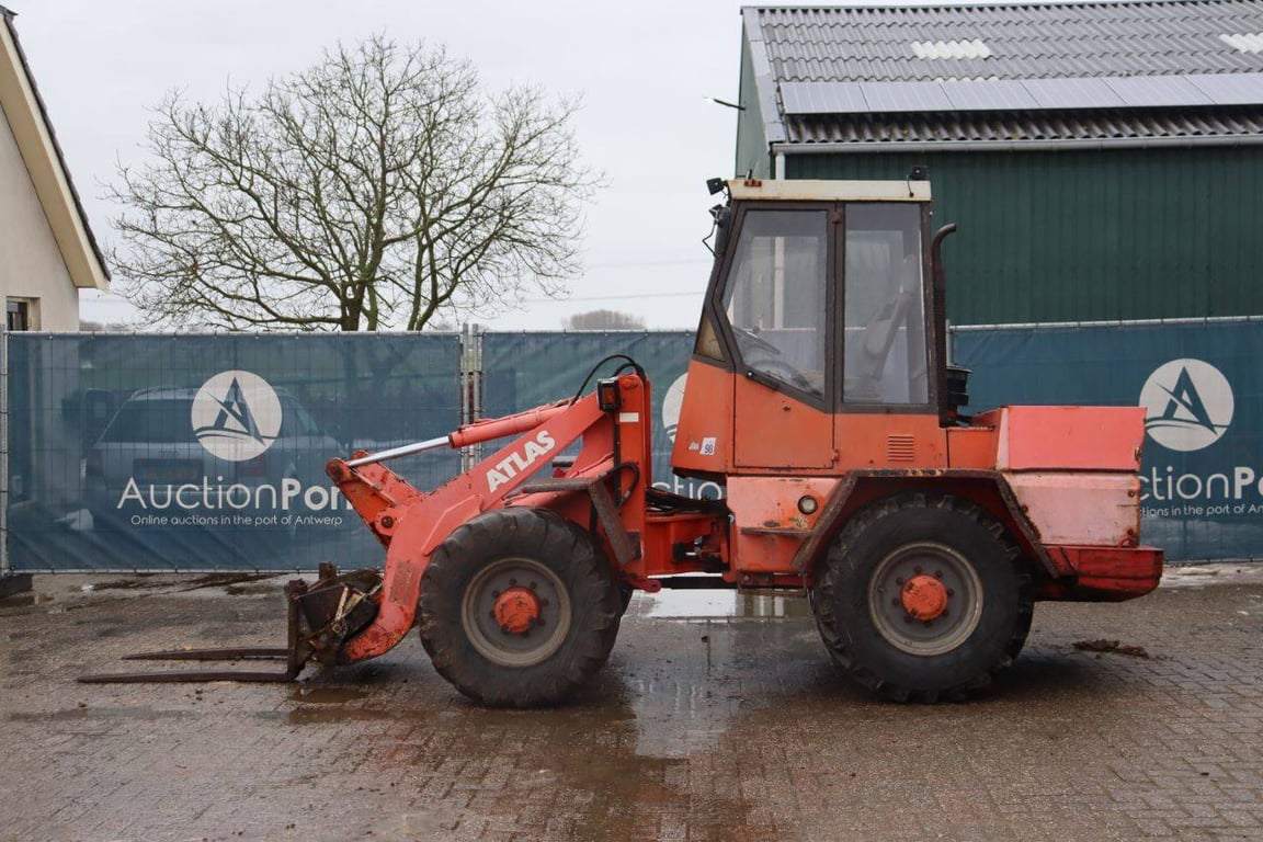 Wheel loader Atlas 72E Diesel 49kW 1994 1994 72E 1994 1 image 2