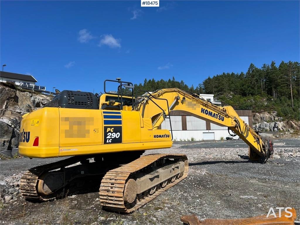 Komatsu PC290LC-11 excavator w/ rotortilt-sanding bucket-D 2018 18475 PC290LC-11 excavator w/ rotortilt-sanding bucket-D 2...