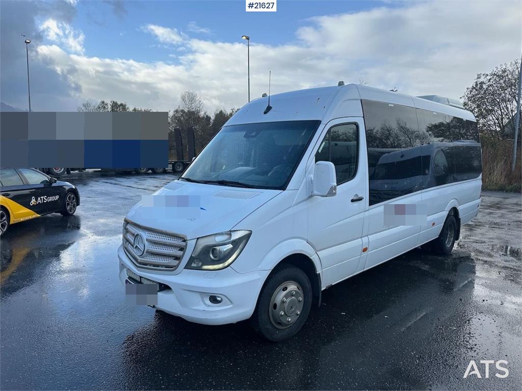 Mercedes-Benz sprinter minibus 4x2 w/ 16+1 seats, wheelchair ram 2017 21627 Mercedes-Benz sprinter minibus 4x2 w/ 16+1 sea...