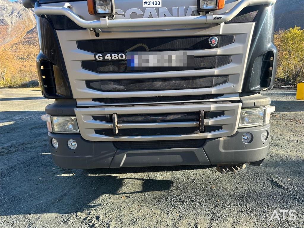 Scania G480 6x4 snow rigged tipper truck w/ two sets of t 2011 21488 G480 6x4 snow rigged tipper truck w/ two sets of t 20...