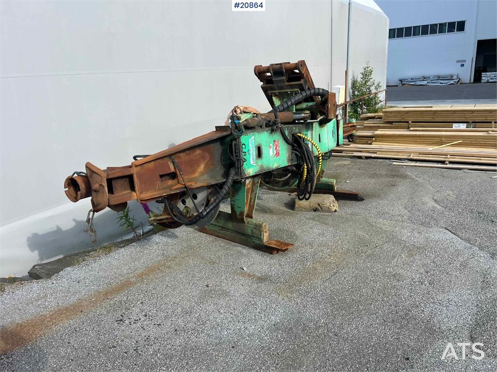 Montabert CPA500 derrick w/ hc 150 hammer 1994 20864 CPA500 derrick w/ hc 150 hammer 1994 1 image 7