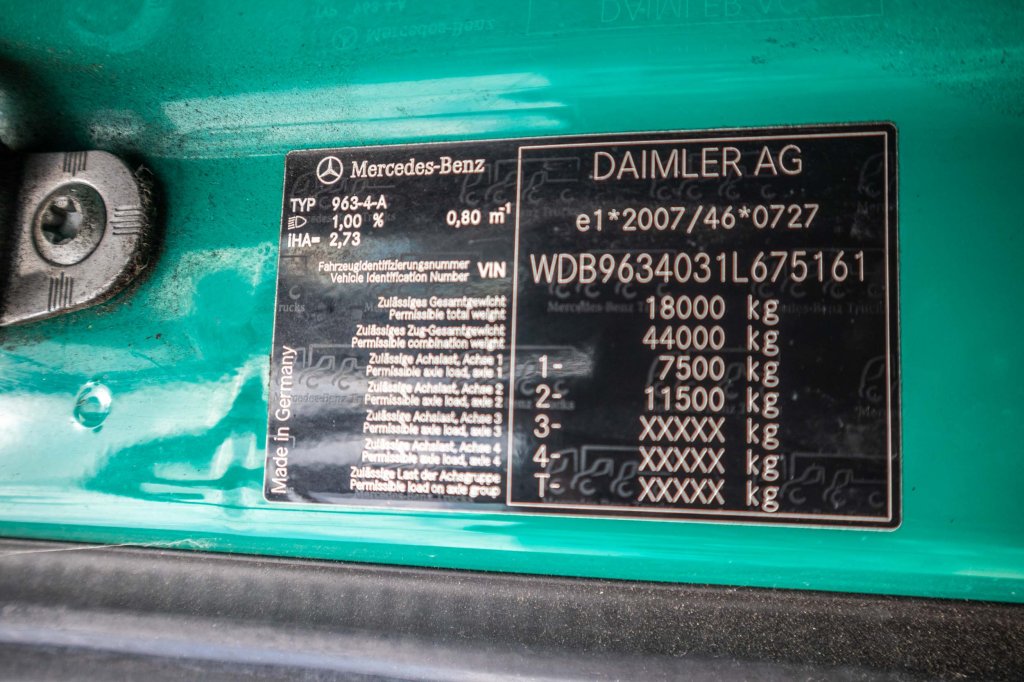 MERCEDES ACTROS 1845 LS+E5 2012 E62249 ACTROS 1845 LS+E5 2012 1 image 11
