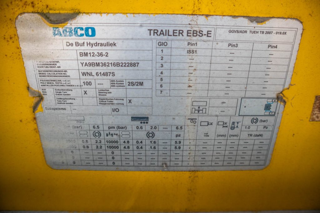 DE BUF BETON MIXER/MALAXEUR/MISCHER 12M3 2016 E61061 De Buf BETON MIXER/MALAXEUR/MISCHER 12M3 2016 1 image 11
