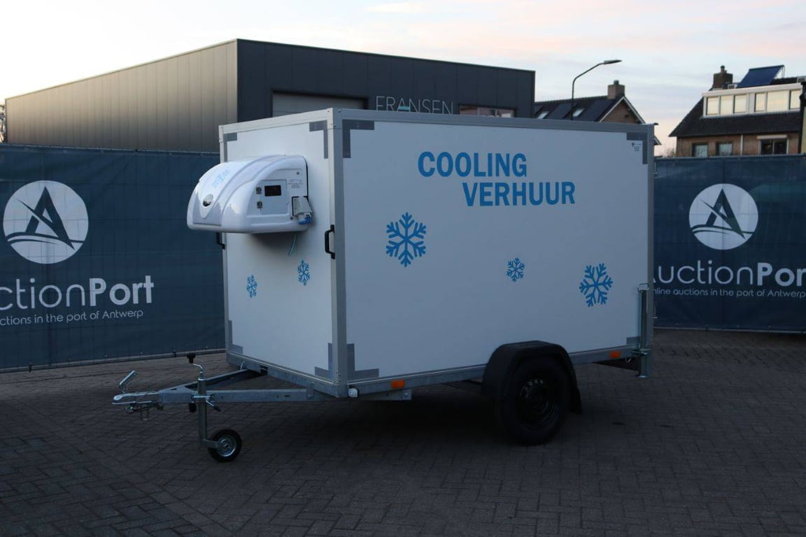 Closed refrigerated trailer 260x150cm 2025 New 2025 COBO 2025 0 image 9