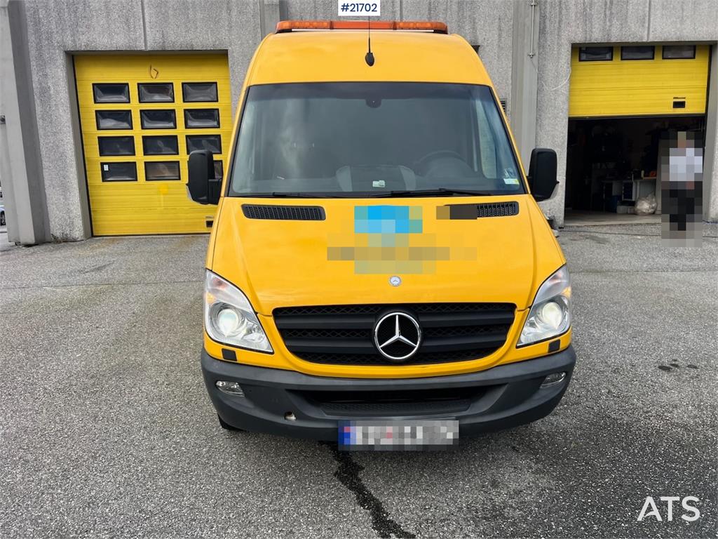 Mercedes-Benz Sprinter 519 cdi Rørinspeksjonsbil 2010 21702 Sprinter 519 cdi Rørinspeksjonsbil 2010 1 Closed vans image 3