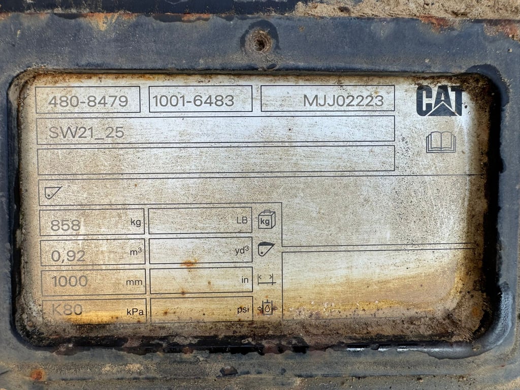 Caterpillar hh4-900 Lehnhoff MS25 1000mm bucket 480-8479 70001805 hh4-900 Lehnhoff MS25 1000mm bucket 480-8479 1 image 11