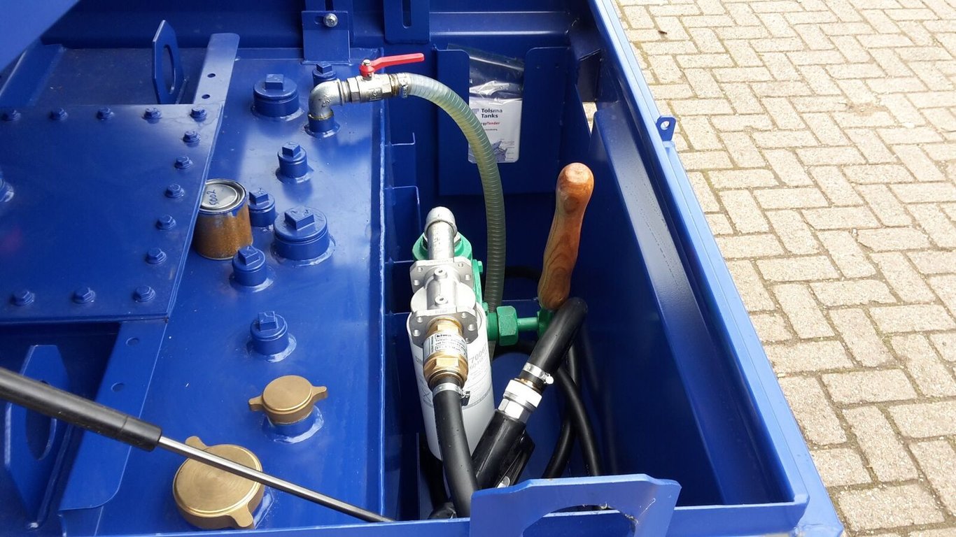 IBC tank met handpomp NN0411 IBC tank met handpomp 0 image 3