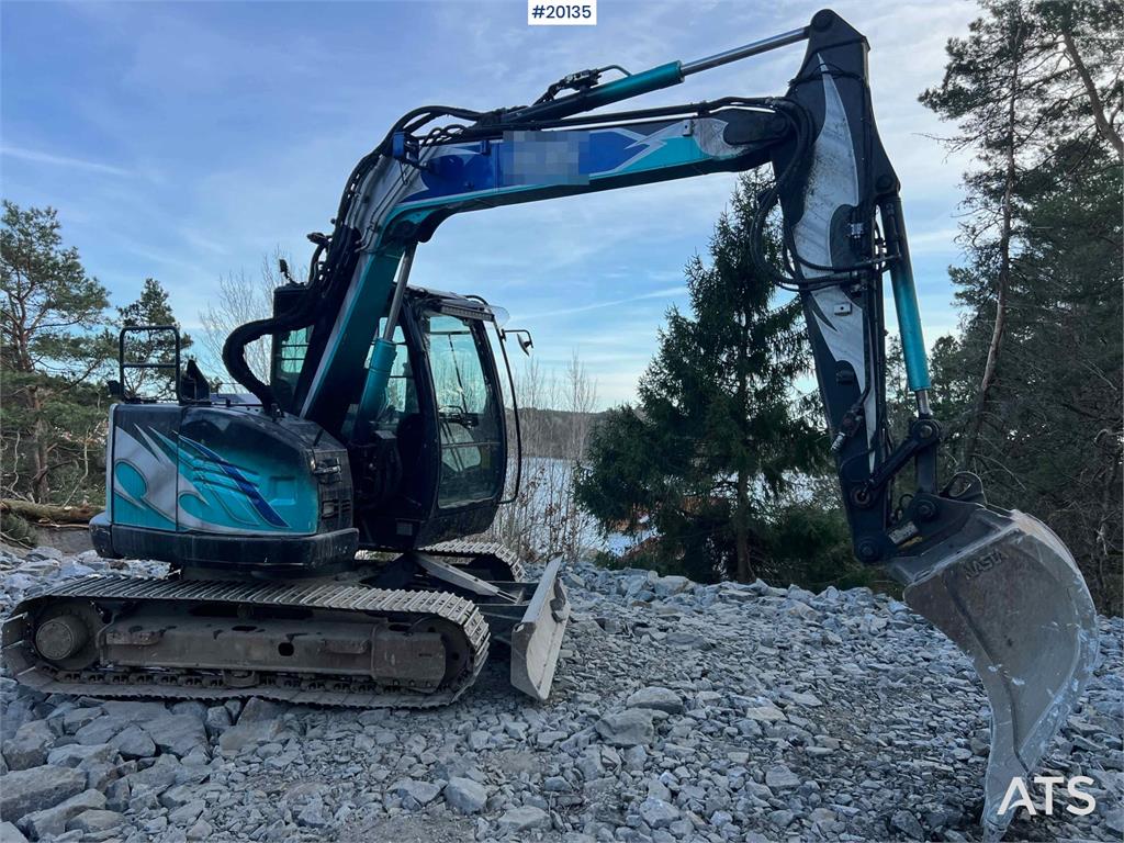 Hitachi zx85us-6 excavator w/ digging bucket, hydraulic sa 2019 20135 zx85us-6 excavator w/ digging bucket, hydraulic sa 2...